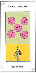 73 CINQ DE DENIER（貨幣の５）